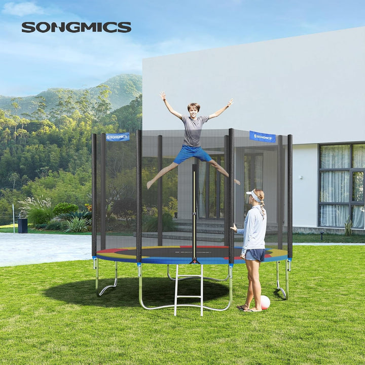 SONGMICS Trampolin Randabdeckung, Ø 183 244 305 366 427 cm, Federabdeckung, Randschutz, Sicherheitsm