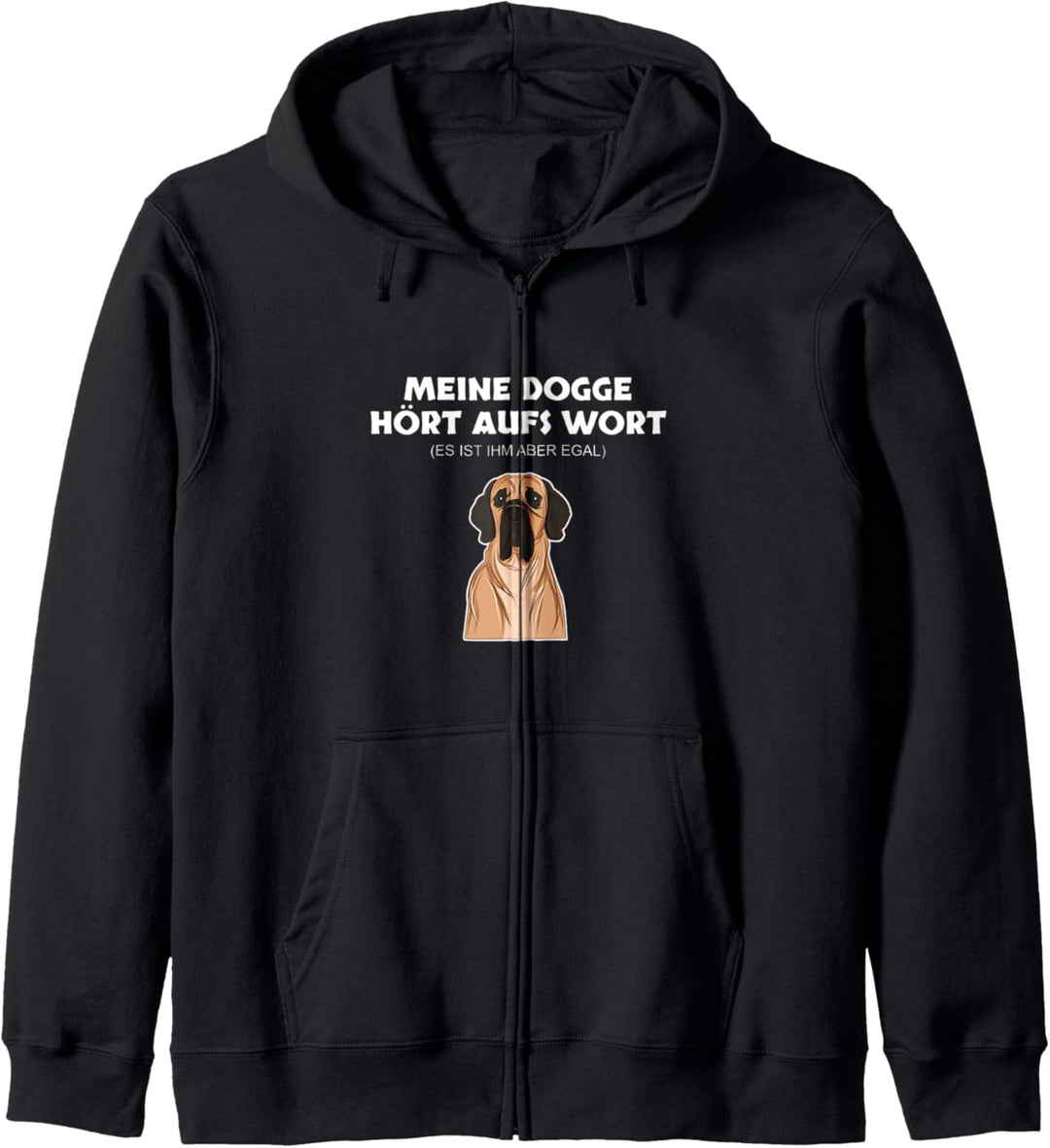 MEINE DOGGE HÖRT AUFS WORT Kapuzenjacke