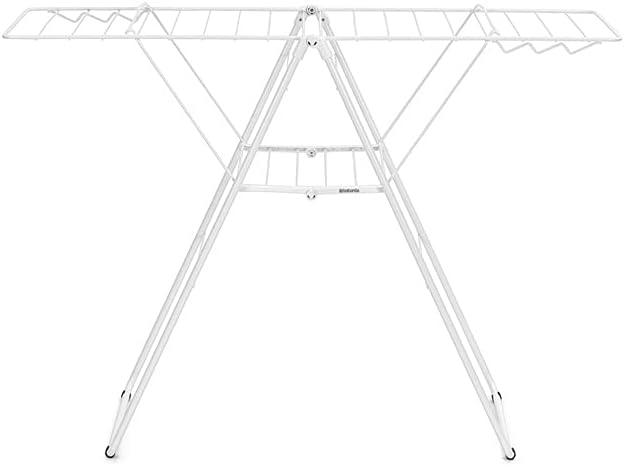 Brabantia HangOn 20m Trockengestell, Edelstahl, Fresh White 20m without Rod Fresh White, 20m without