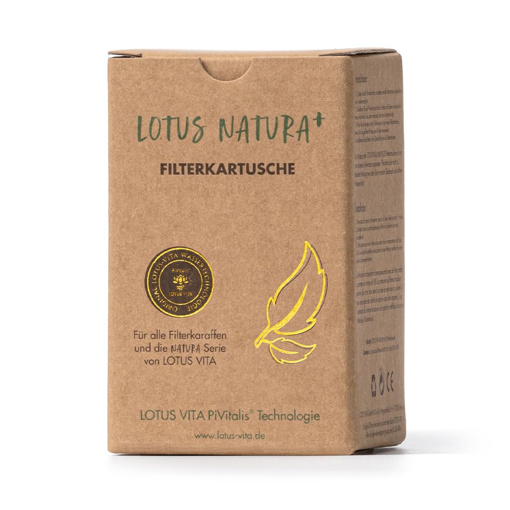 Lotus Vita Filterkartusche Natura Plus 3 Stufen Filter mit Aktivkohle und Ionentauscher für ESPRIT,