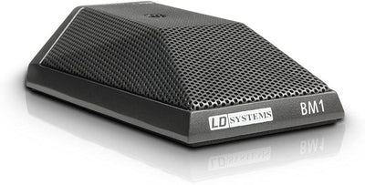 LD Systems BM1 Grenzflächenmikrofon Elektret- Kondensator- Mikrofon mit Halbkugel Charakteristik