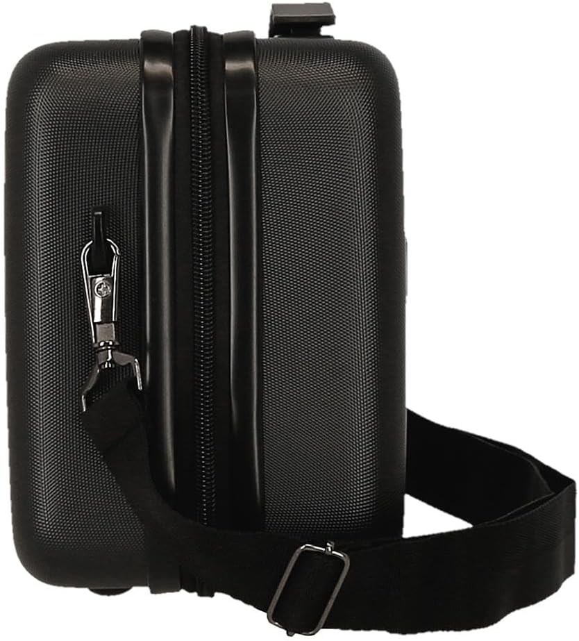 MOVOM Wood Trousse de Toilette cabine, bagage, intérieur à Deux compartiments, en ABS résistant et l