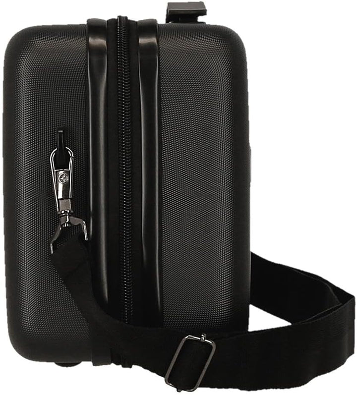 MOVOM Wood Trousse de Toilette cabine, bagage, intérieur à Deux compartiments, en ABS résistant et l