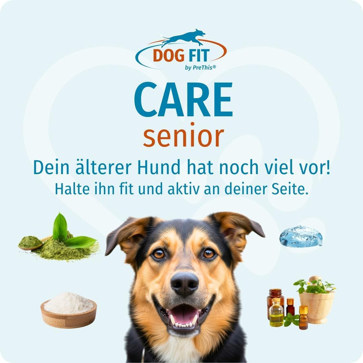 DOG FIT by PreThis® Care Senior für ältere Hunde I Für Vitalität, Wohlbefinden und die Unterstützung