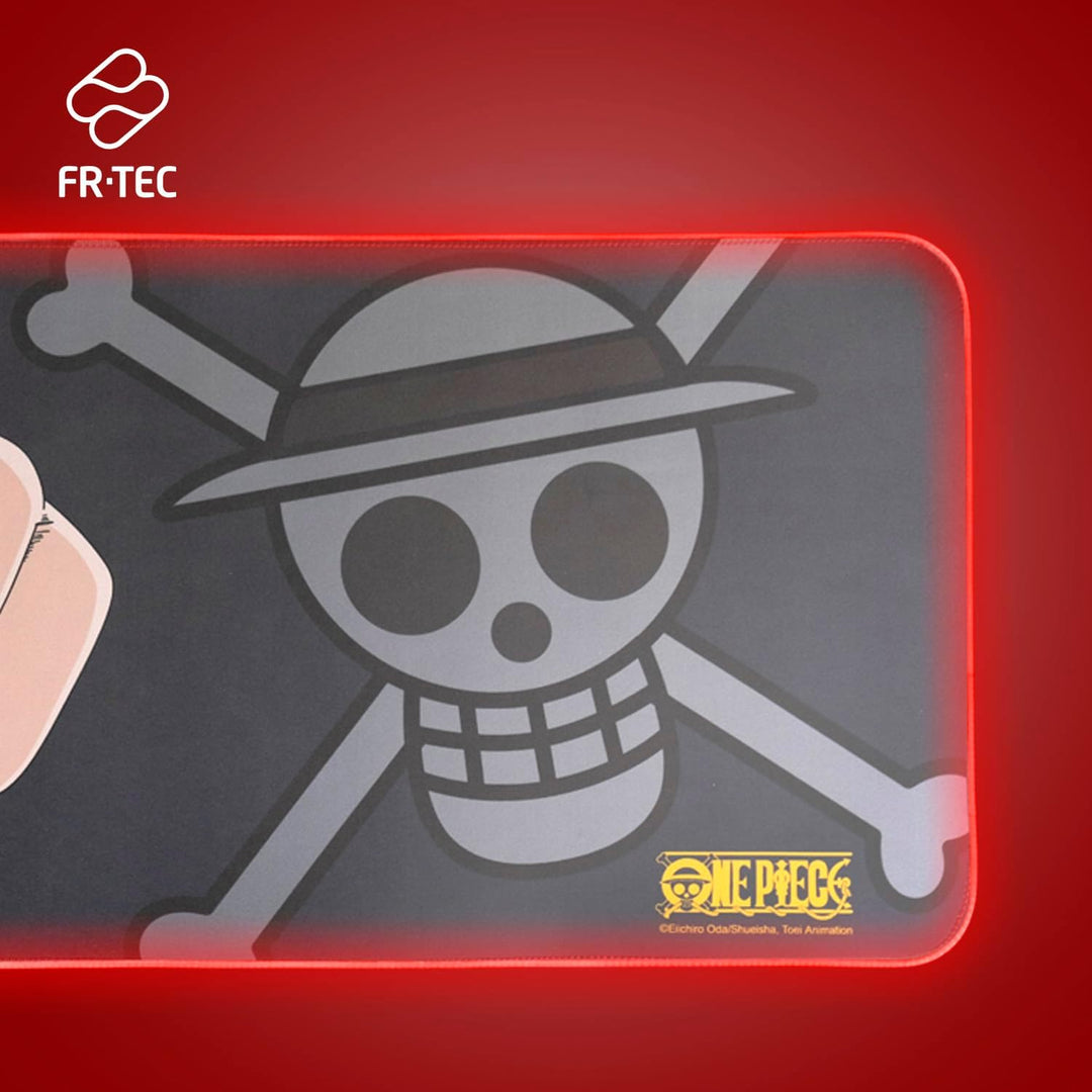 FRTEC XL One Piece Gaming-Mauspad für Maus und Tastatur, weiche und rutschfeste Oberfläche Alfombril
