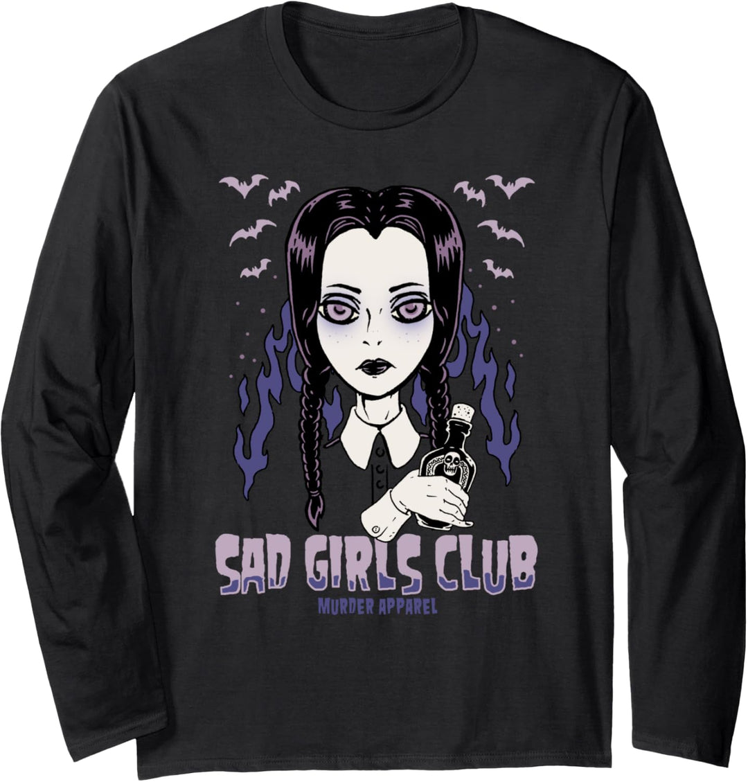 Sad Girl Club Gothic Langarmshirt