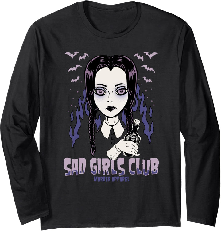 Sad Girl Club Gothic Langarmshirt