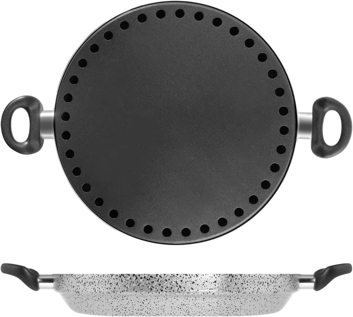 Home Aluminum Plate, Aluminium, White, 32cm Runde Platte 32 cm, Runde Platte 32 cm