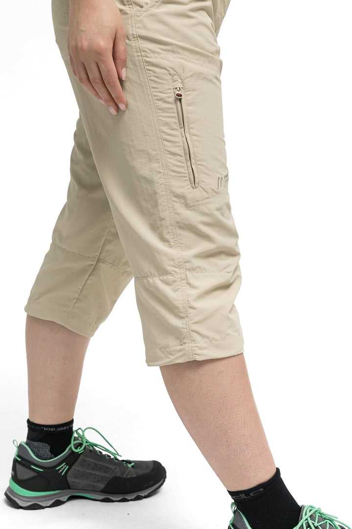 Maier Sports Damen Capri Capri Neckar, Beige