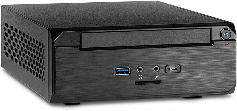 Inter-Tech ITX MW-02 II HTPC-Gehäuse, schwarz, ohne Netzteil, 88881246