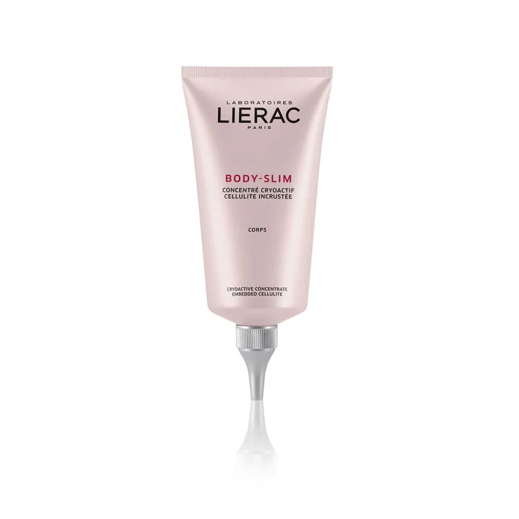 LIERAC Body-Slim: Anti Cellulite Creme mit Koffein-Ingwer Komplex, Bindegewebe stärken und Haut stra