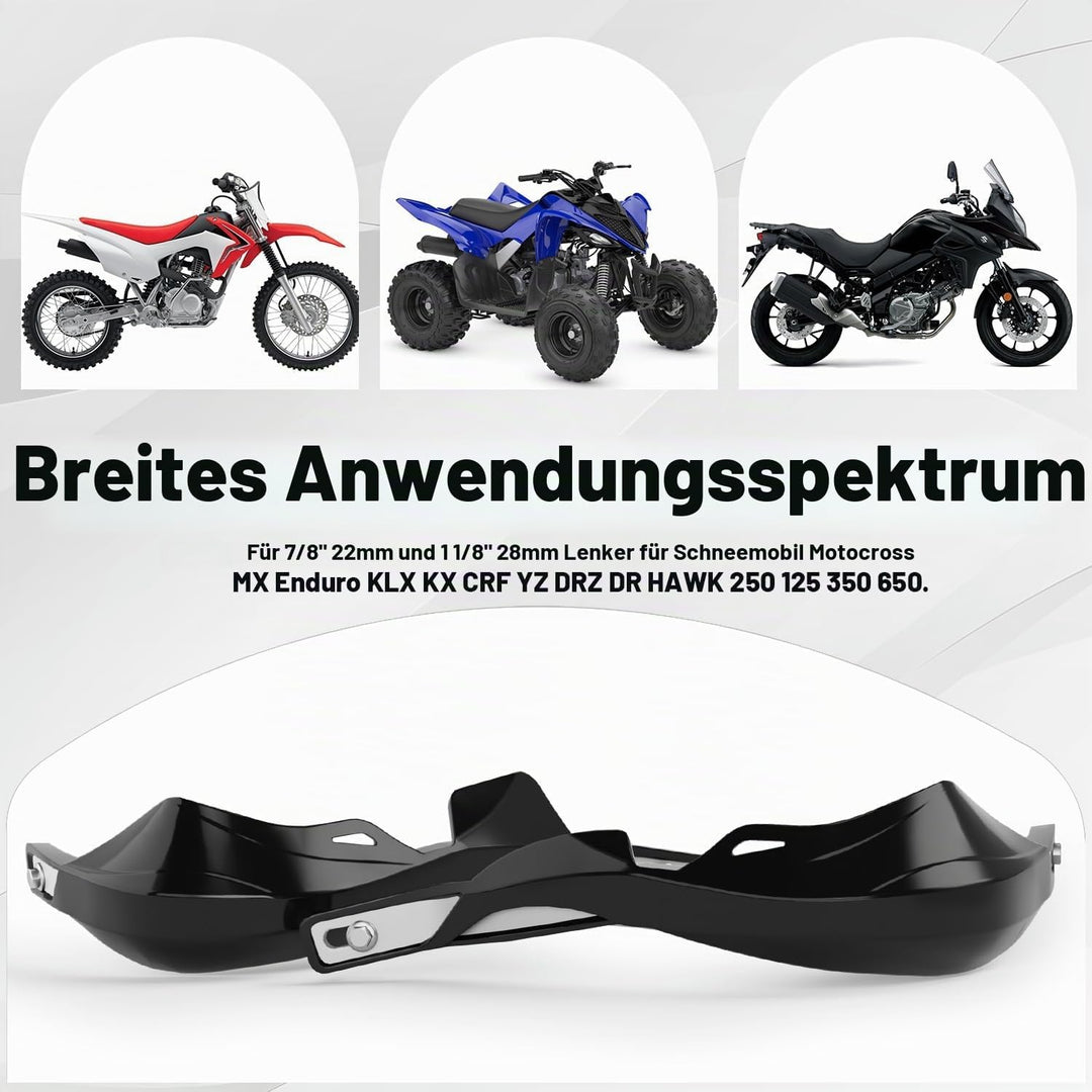 Motorrad Handschutz Handguards Handschutz Motorrad -Universal Für Sur Ron 22 mm 28 mm Lenker -Für Di