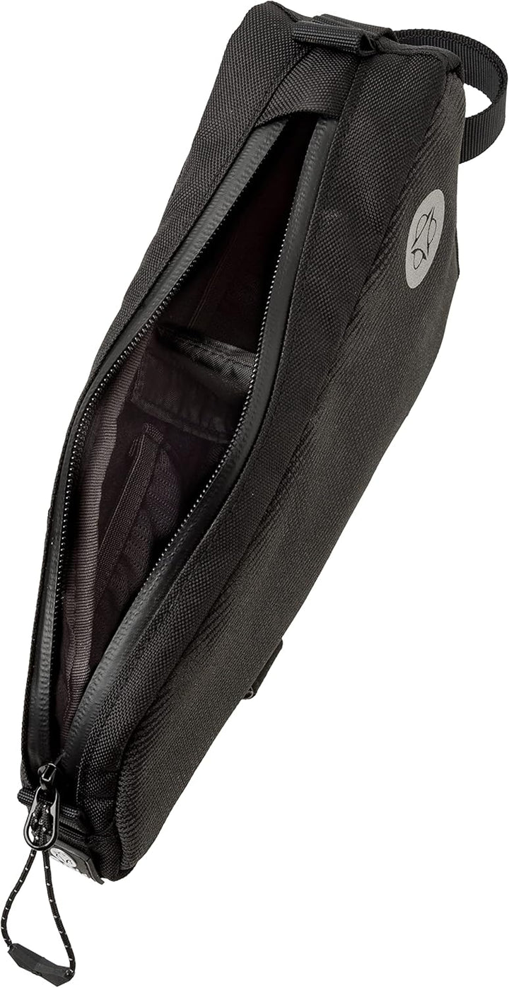 AGU Top-Tube Rahmentasche Fahrrad, 0,7L Oberrohrtasche Fahrrad für Bikepacking -Wasserabweisend, Ref