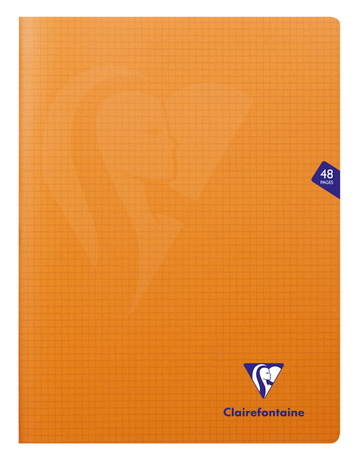 Clairefontaine 383312C - Packung mit 10 Heften Mimesys DIN A4+, 24x32cm, 24 Blatt kariert, 90g, Einb