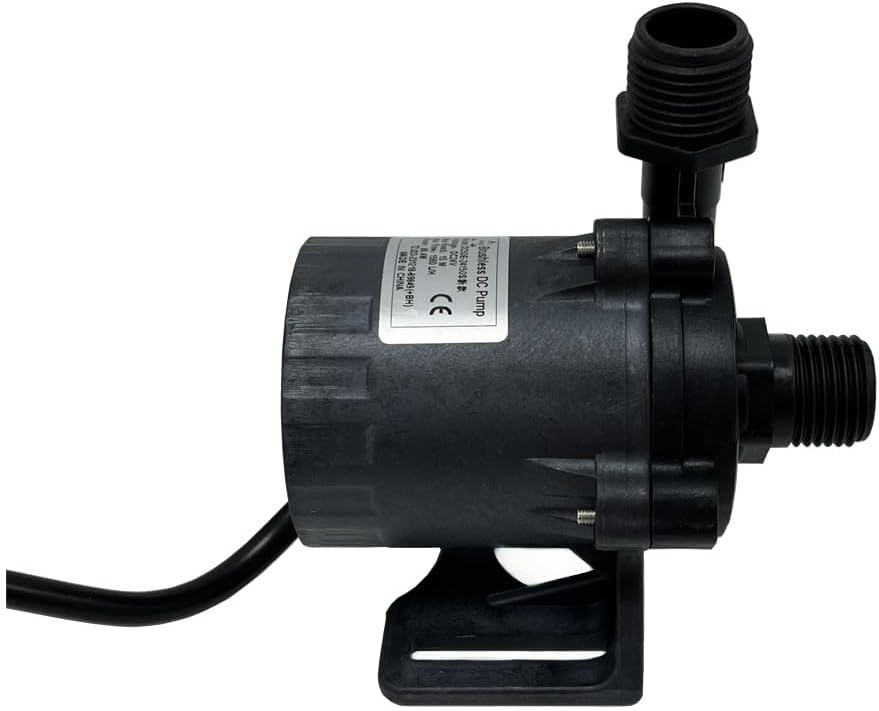 SHYSKY 3Phase 24V Micro Brushless DC Wasserpumpe Solar Wasser Tauchpumpe, DC50E-24150S, 1560LPH, Max
