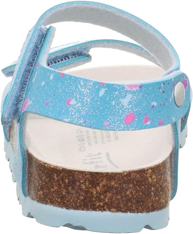 Superfit Mädchen Fussbettpantoffel 1-000123 Hausschuhe 24 EU Blau 8020, 24 EU Blau 8020
