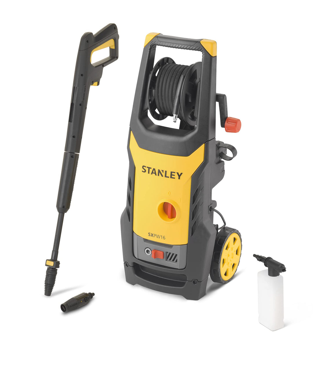 Stanley Hochdruckreiniger SXPW16E (1600 W, 125 Bar, 420 l/h) 1600 W Base, 1600 W Base