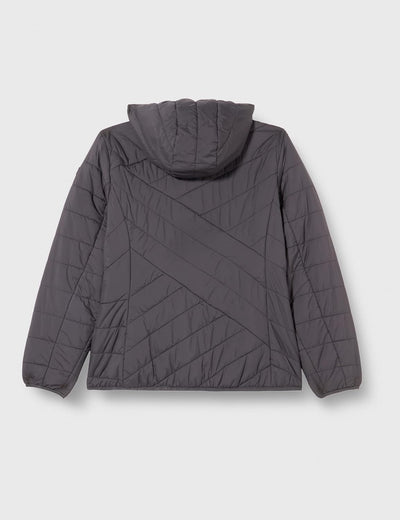 CMP Damen Damenjacke aus Recyceltem Polyester mit Fester Kapuze Coat 34 Anthrazit, 34 Anthrazit