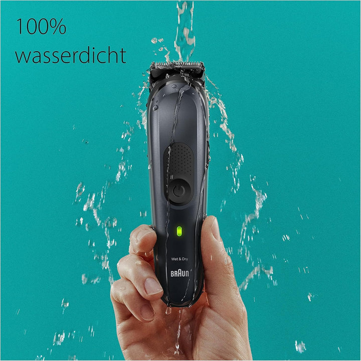 Braun All-In-One Bartpflege Bodygroomer Set, 17-in-1 Barttrimmer / Bartschneider, Nasenhaartrimmer,