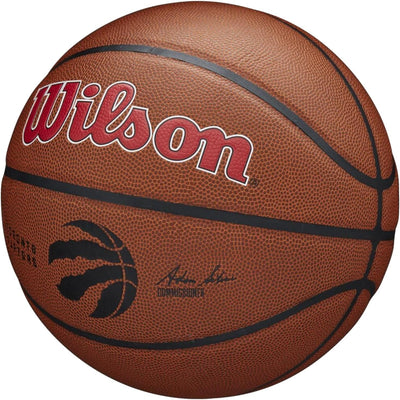 Wilson Unisex-Adult NBA Team Composite Basketball 7 Toronto Raptors, 7 Toronto Raptors