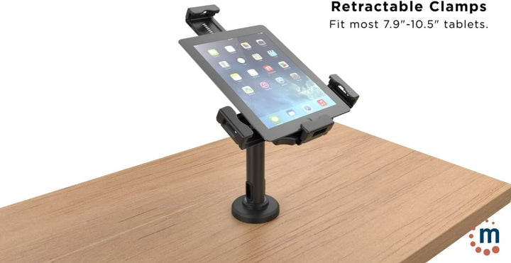 Manhattan 462112 Tisch- oder Wandhalterung mit Schloss für Tablet und iPad