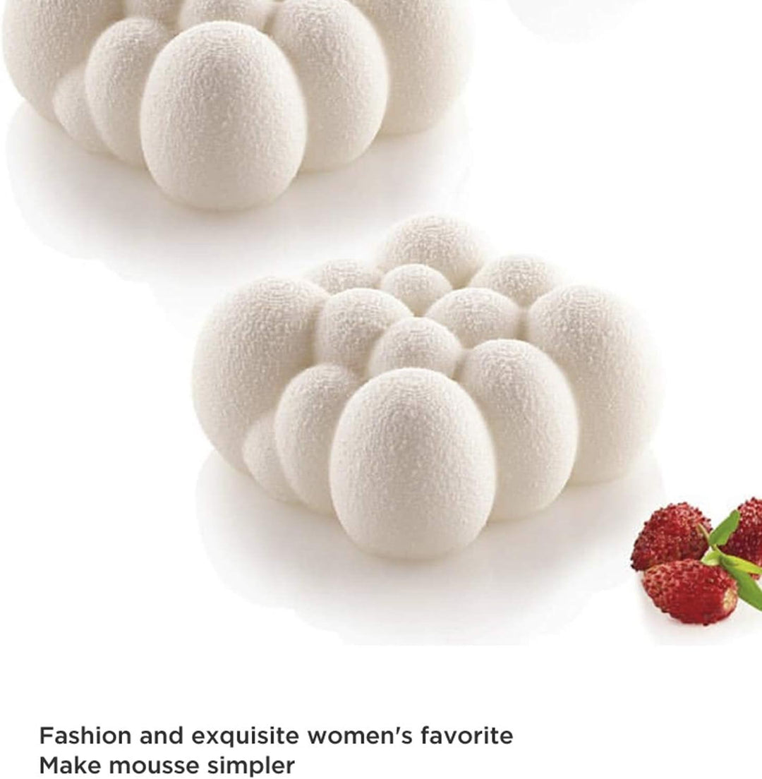 OCPO KITCHEN Silikonform Kerze 3D, Antihaftend Kerzen Formen Silikon, Bubble Candle Silikonform, 3D