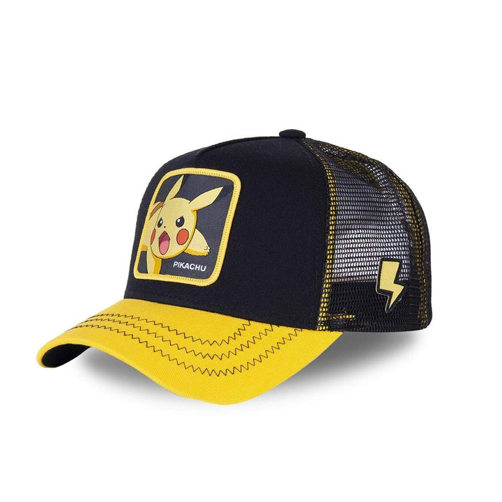 Capslab Unisex-Adult CL-PKM2-3-PIK6 Cap, Beret, Black, One Size