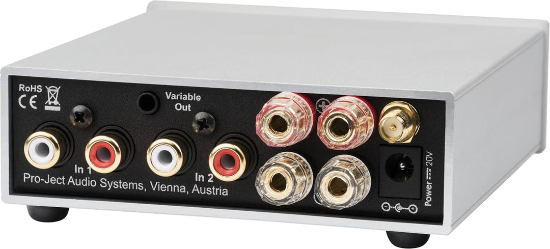Pro-Ject Stereo Box S3 BT, Ultrakompakter Vollverstärker mit AptX HD Bluetooth und Motorpotentiomete