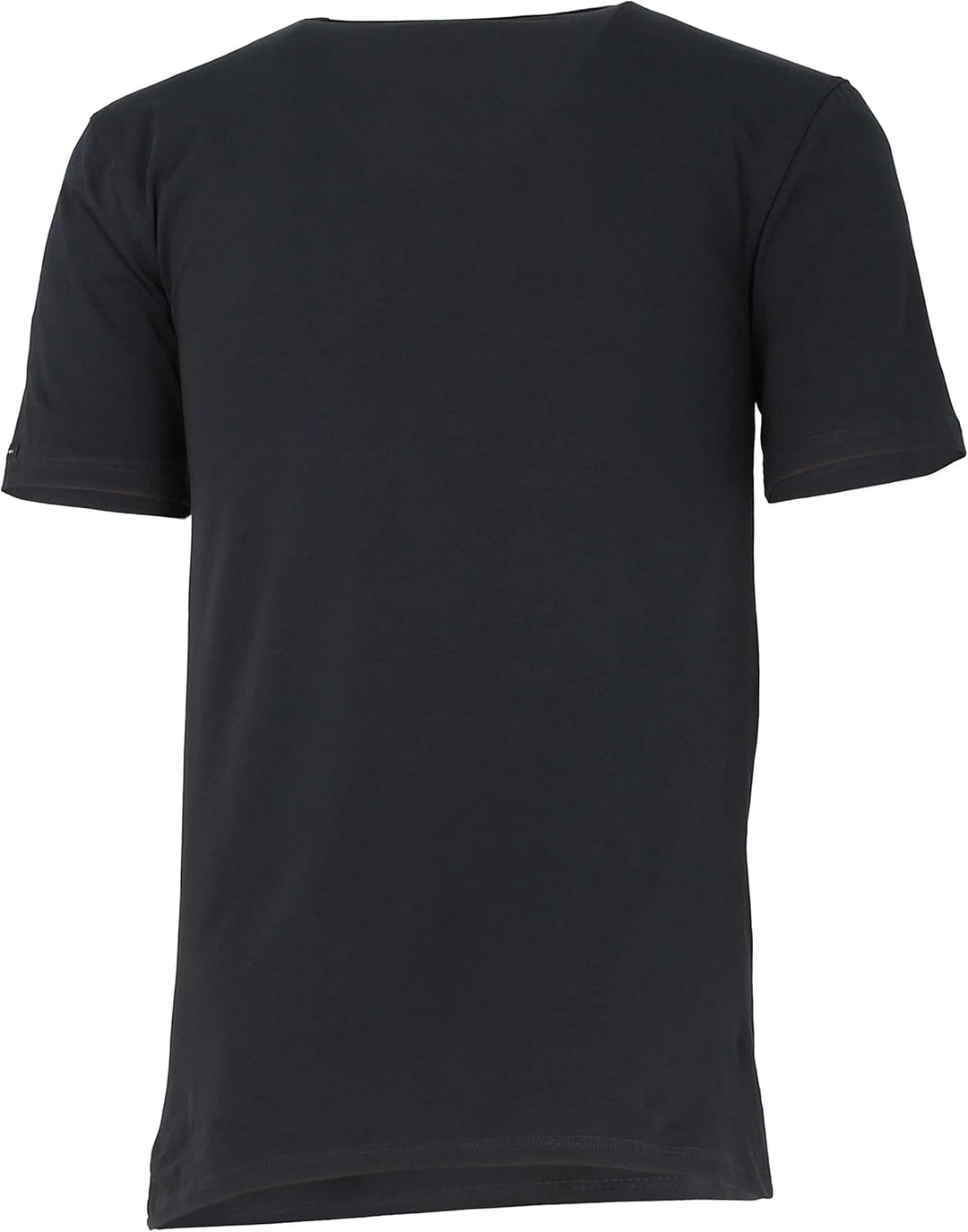 Baldessarini Herren T-Shirt weiss Uni 2er Pack, XXL Schwarz
