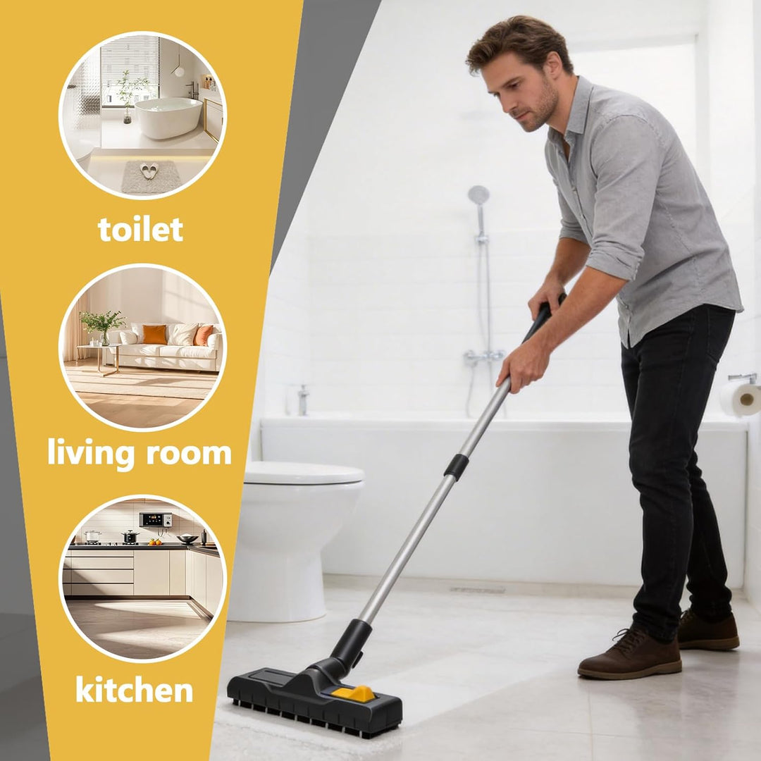 Staubsaugerdüse für Kärcher WD2 WD3 WD4 WD5 WD6, Universal Nass-Trockensauger Ersatz Bodendüse 35 mm