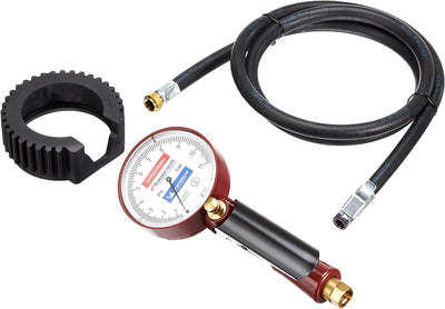 Schrader, professioneller Reifendruckmesser, genehmigt von Michelin, 0,7-11 BAR, Manometer, Schlauch