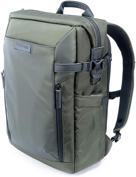 Vanguard VEO SELECT41 GR Rucksack/Schultertasche für DSLR, spiegellose/CSC Kamera oder Drohne, Grün
