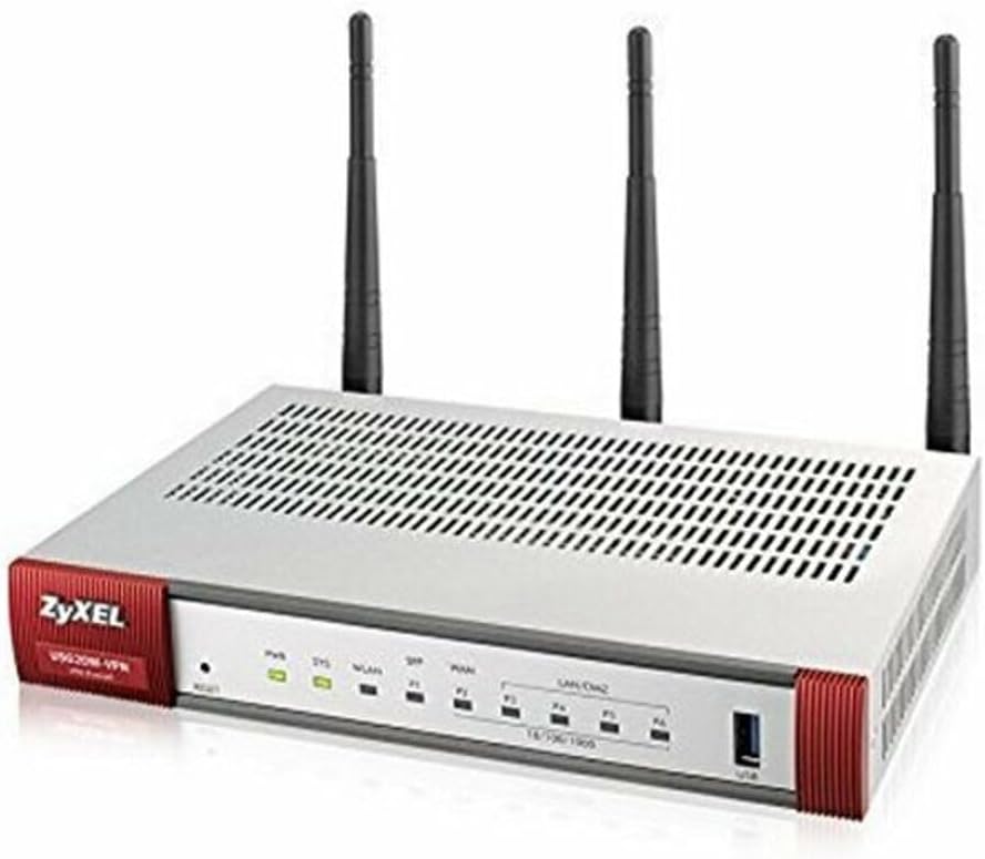ZyXEL ZyWALL 350 Mbit/s Wireless AC VPN-Firewall, empfohlen für bis zu zehn Benutzer (IPsec, SSL) [U
