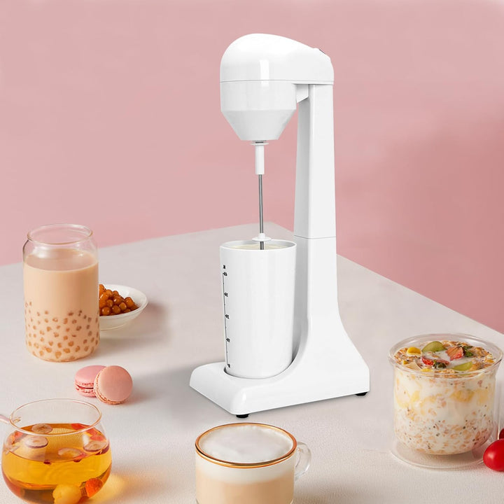 Elektrischer Shaker Milchshake Maschine, 500ml Pro Drink Mixer Proteinshake Elektrische Einkopf-Milc