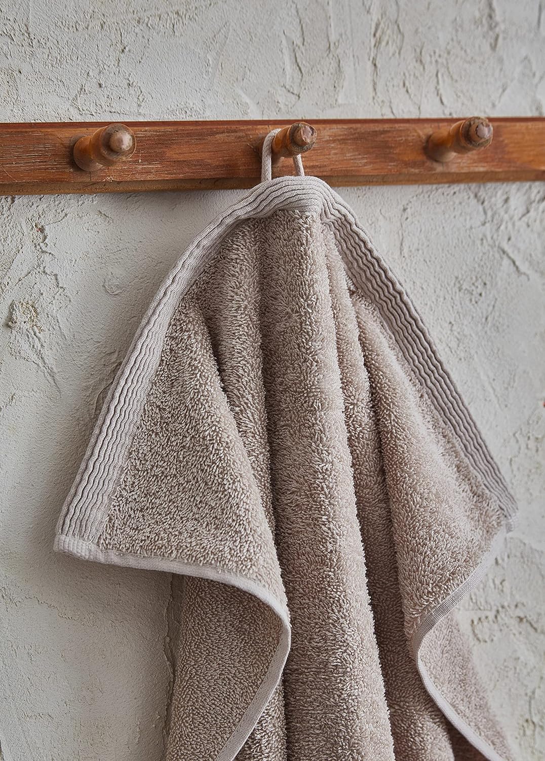 PandaHome Handtuch Set aus Baumwolle - 5 Handtücher - 100% Baumwolle Towel, Schnelltrocknend Weich S