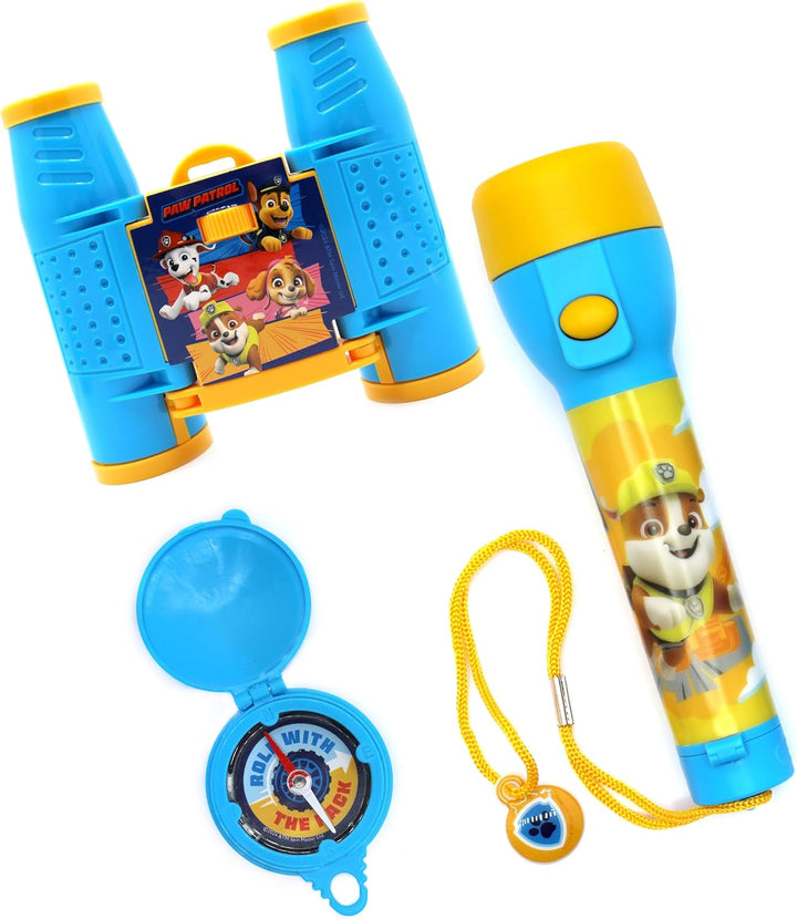 Joy Toy Patrol 1512093 Adventureset, Fernglas, Kompass und Taschenlampe, bunt