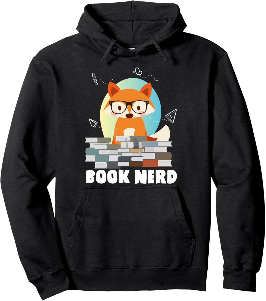Bücherwurm Buch Literatur Roman Lesen - Leseratte Pullover Hoodie