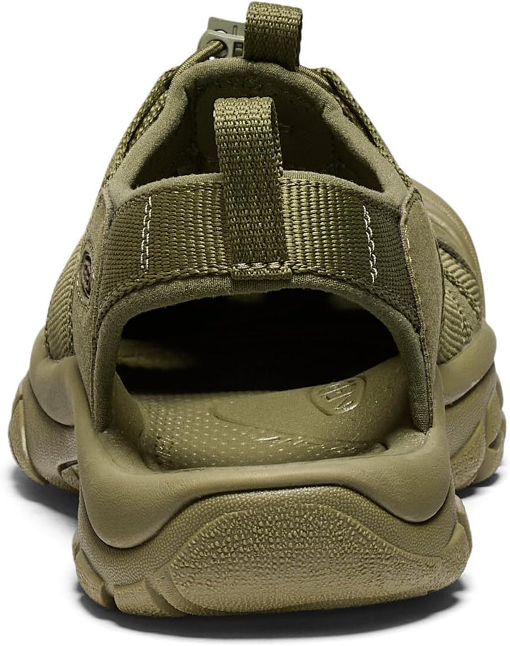 Keen Herren Newport H2 Sandale 42 EU Einfarbig Olivgrün, 42 EU Einfarbig Olivgrün