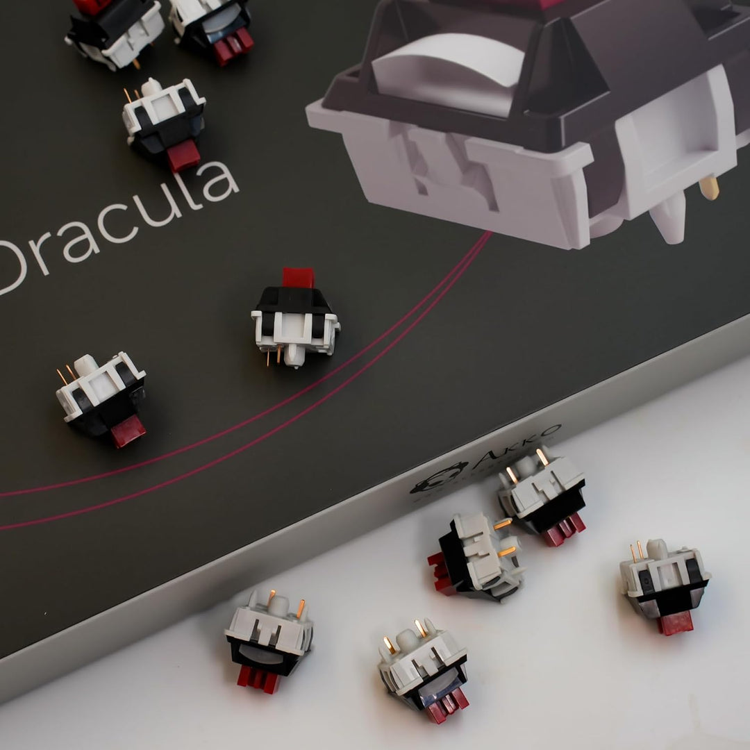 Akko Dracula Tastaturschalter mit Kondensator für hintergrundbeleuchtete mechanische Gaming-Tastatur