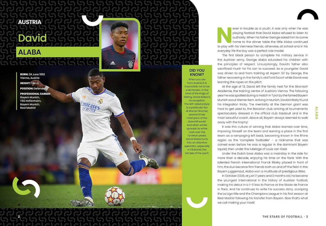 The Stars of Football: The World's Best 2024 Players, Gebundenes Buch
