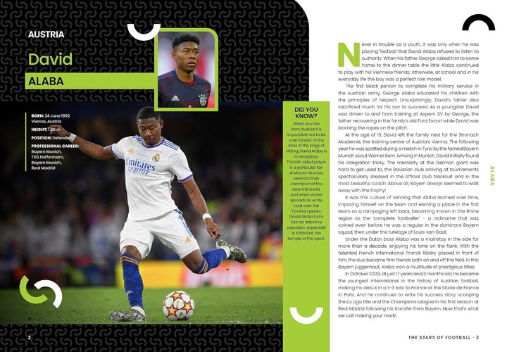 The Stars of Football: The World's Best 2024 Players, Gebundenes Buch