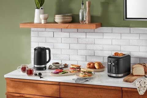 KitchenAid Wasserkocher mit Temperatureinstellung von 50 bis 100°C - Teekocher mit Temperaturanzeige