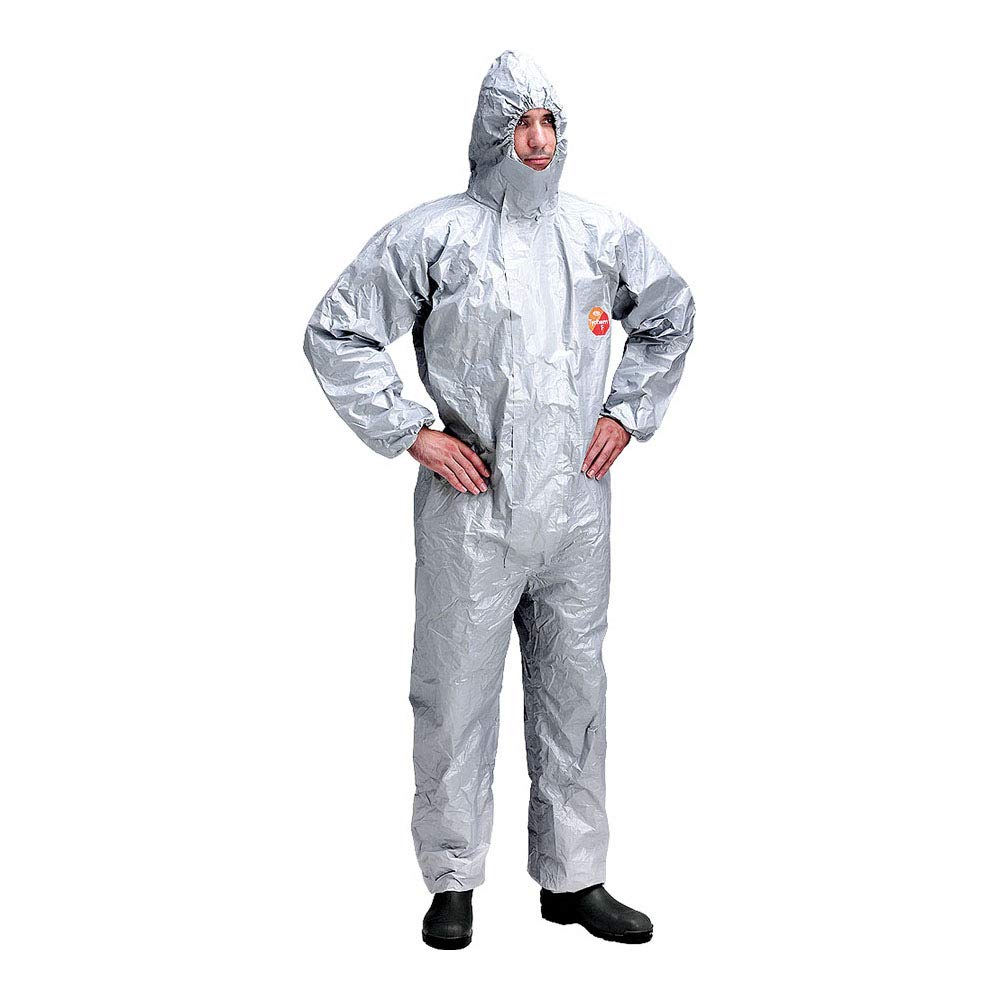 DuPont Tych-F-Cha5S_Xxl Schutzanzug, Grau/Stahlblau, XXL Grösse
