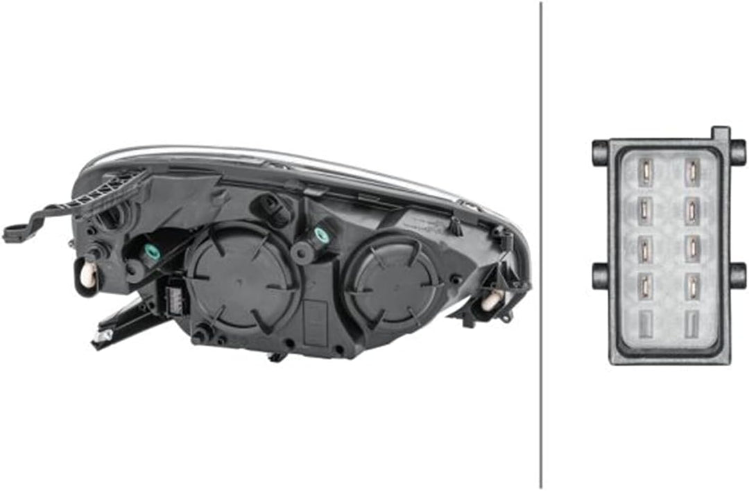 HELLA 1EH 354 811-051 Scheinwerfer - Opel Adam (M13) - ECE - für Rechtsverkehr - links