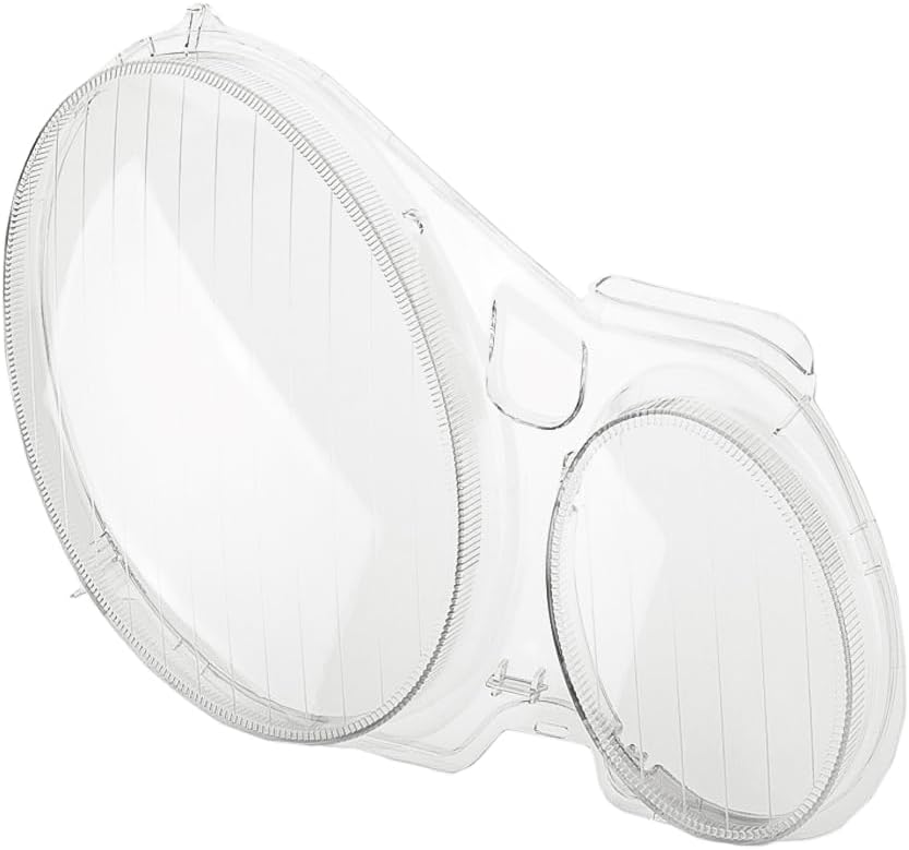 LST 2x Scheinwerferglas Streuscheibe Frontlicht Abdeckung Halogen Xenon links rechts Set kompatibel