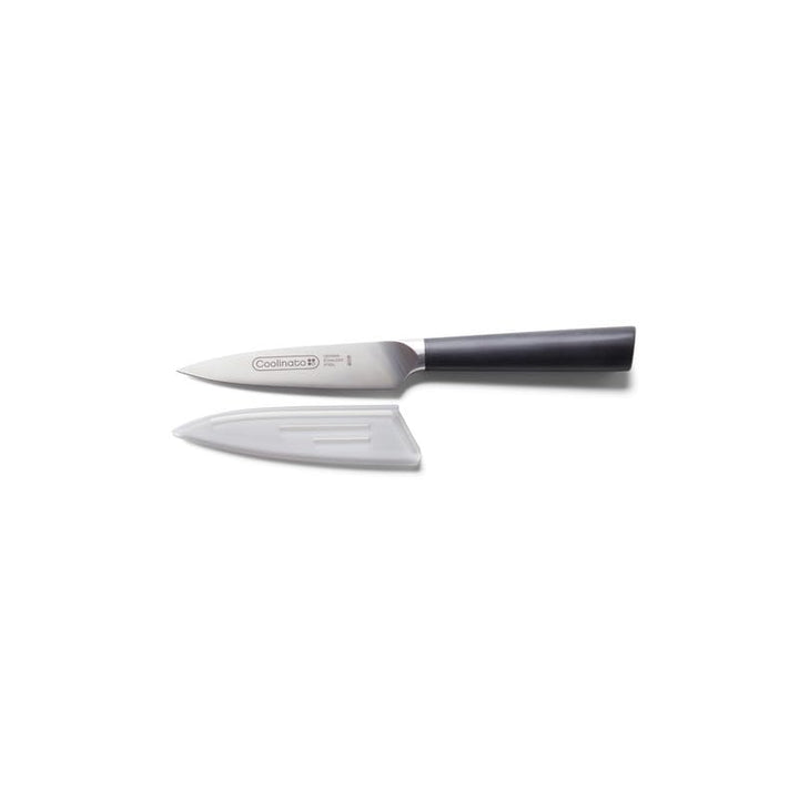 Coolinato – Profi Gemüsemesser 9cm – Extra scharfer deutscher Klingenstahl – Ergonomischer Kunststof