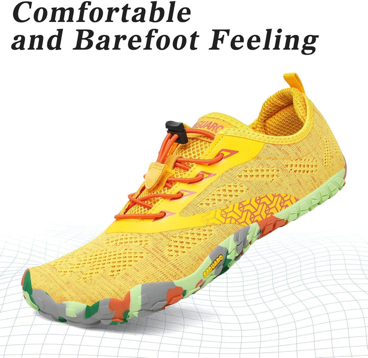 SAGUARO Unisex Barfussschuhe Traillaufschuhe Schnell Trocknend Wassersportschuhe, Gr. 36-47 39 EU Ge