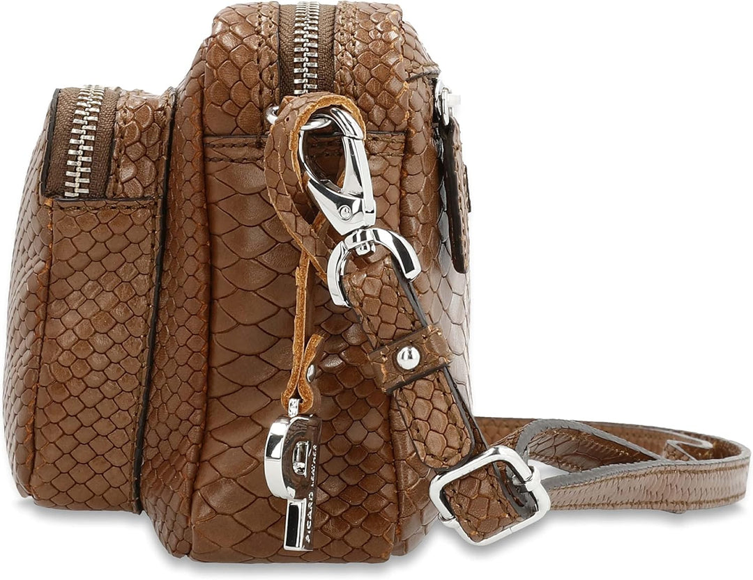 Picard Damen Schultertasche AWESOME aus Echtleder Klein | mit Reissverschluss | Schultertasche | All
