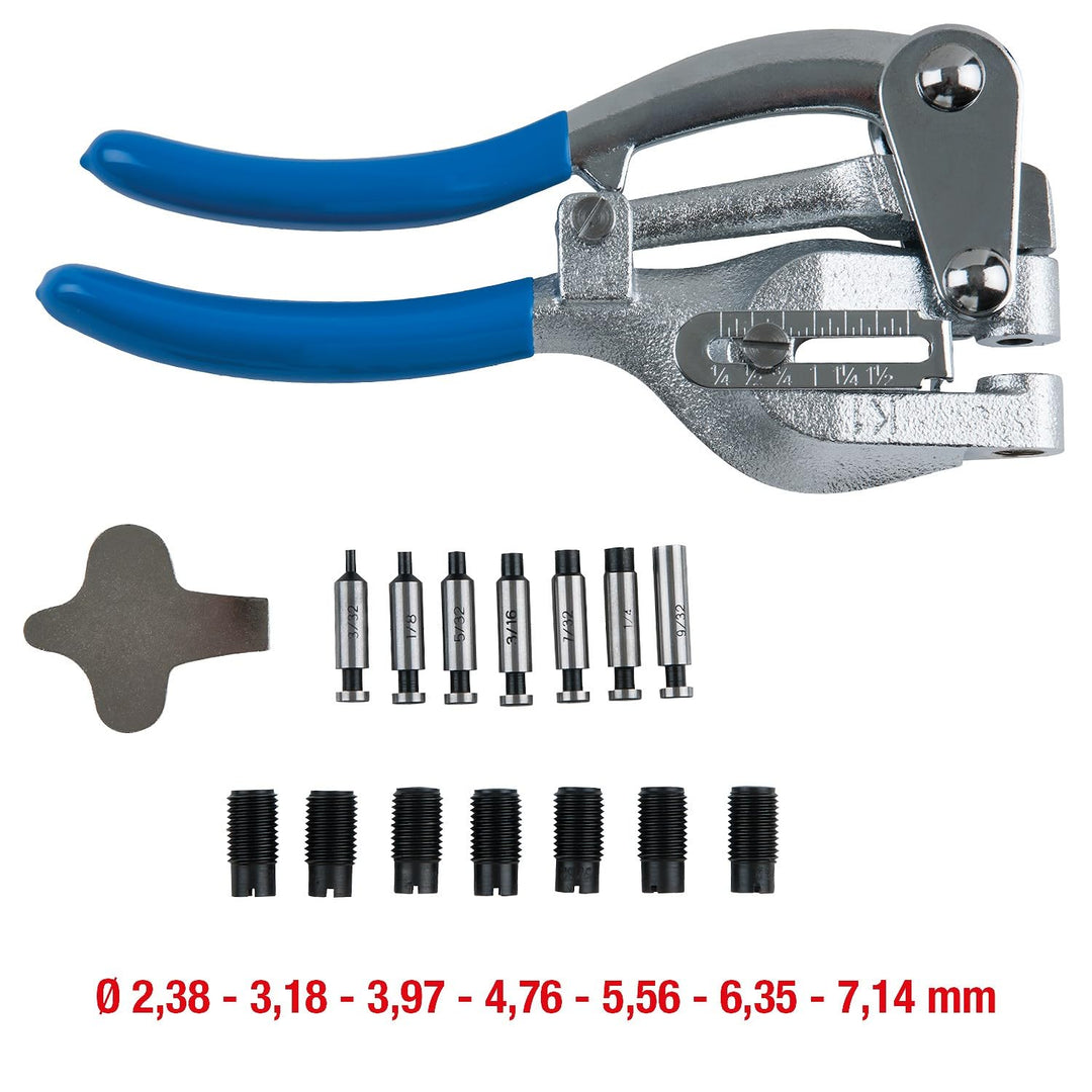 KS Tools 118.0105 Lochzangen-Satz, 16-tlg.