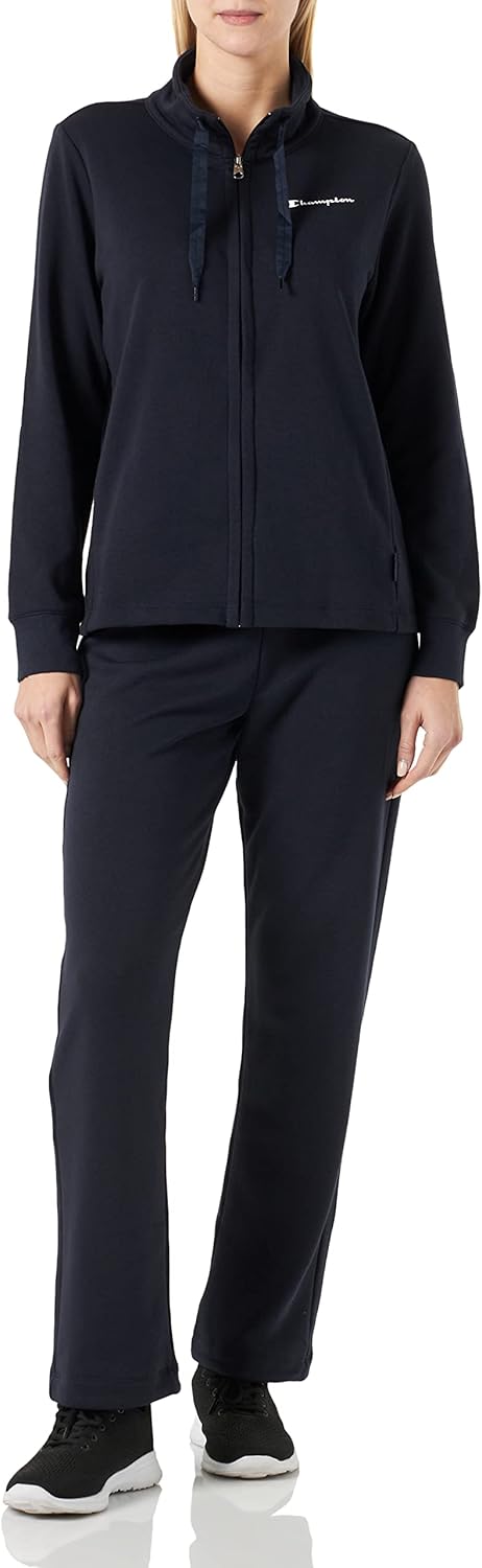 Champion Damen Legacy Sweatsuits Easy Powerblend Trainingsanzug L Marineblau, L Marineblau